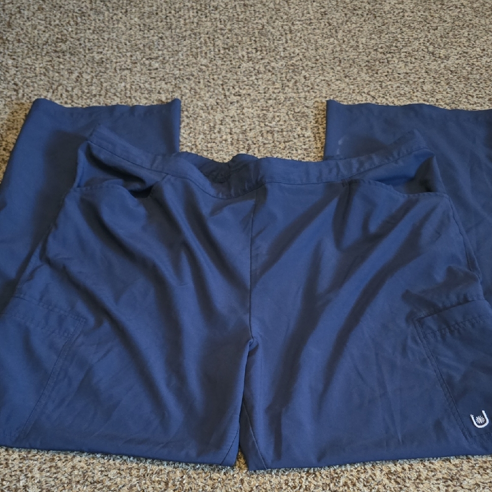 Urbane Navy Blue Women's Scrub Pants